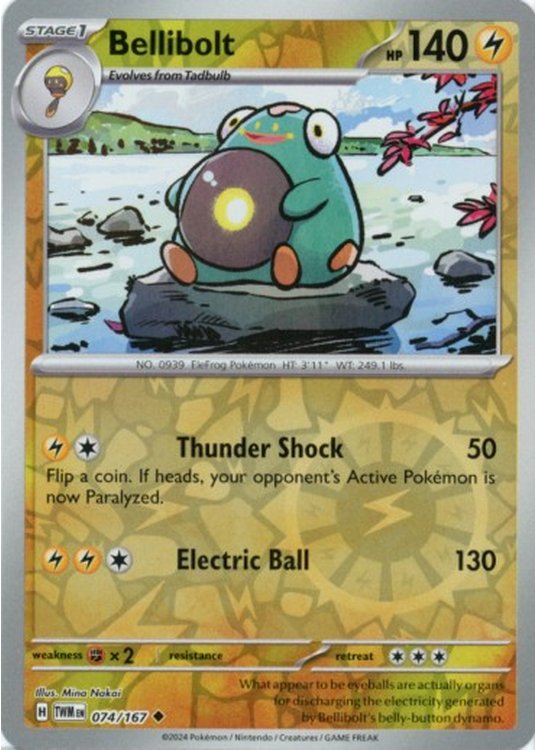 Bellibolt - 074/167 - Reverse