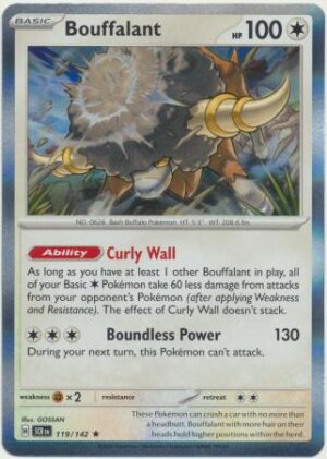 Bouffalant - 119/142 (Holo)