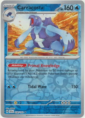 Carracosta - 038/142 - Reverse