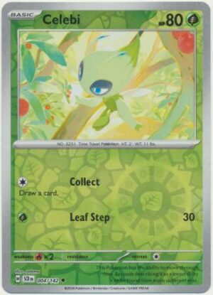 Celebi - 004/142 - Reverse