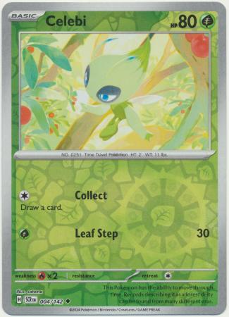 Celebi - 004/142 - Reverse