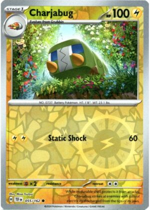 Charjabug - 055/162 - Reverse