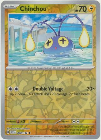 Chinchou - 048/142 - Reverse