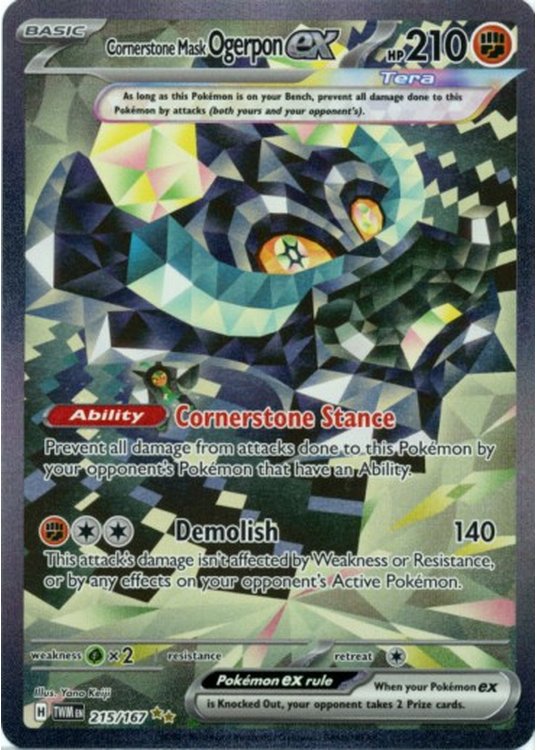 Cornerstone Mask Ogerpon ex – 215/167