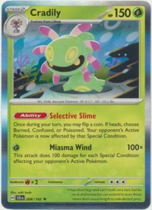 Cradily - 006/142 (Holo)