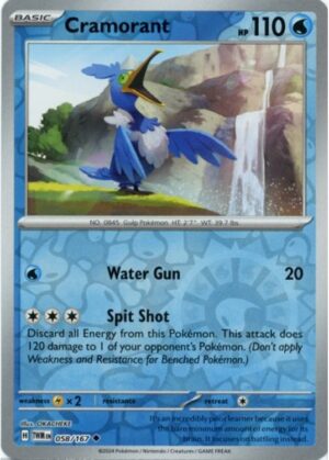 Cramorant - 058/167 - Reverse