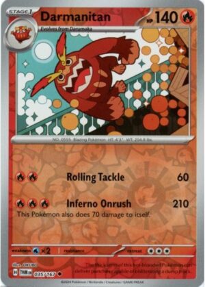 Darmanitan - 035/167 - Reverse