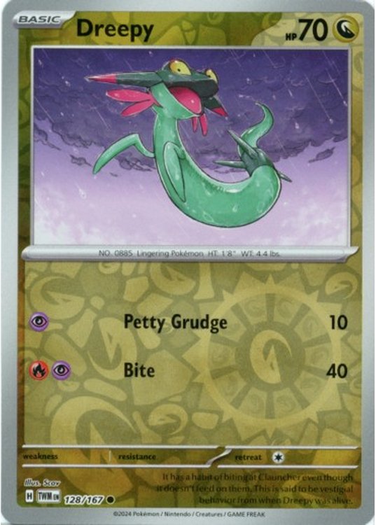 Dreepy - 128/167 - Reverse