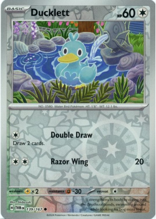 Ducklett - 139/167 - Reverse