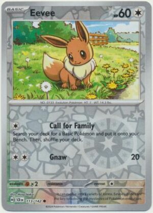 Eevee - 113/142 - Reverse