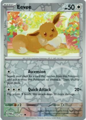 Eevee - 135/167 - Reverse