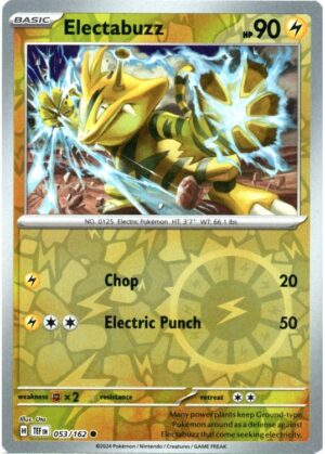 Electabuzz - 053/162 - Reverse
