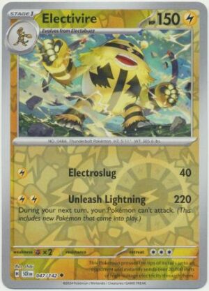Electivire - 047/142 - Reverse