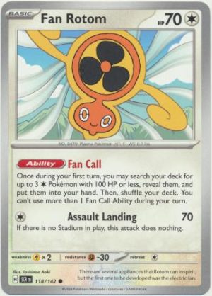 Fan Rotom – 118/142