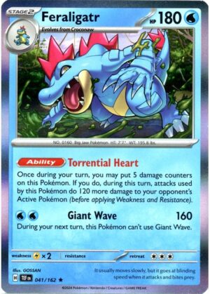 Feraligatr - 041/162 (Holo)