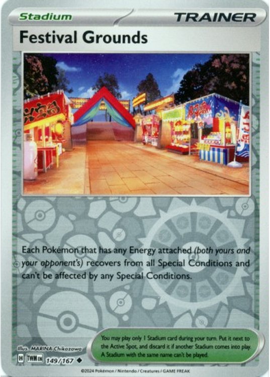 Festival Grounds - 149/167 - Reverse