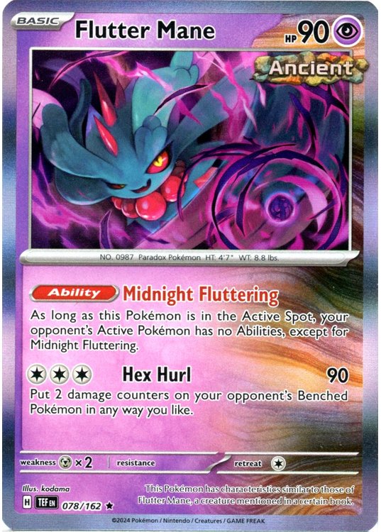 Flutter Mane - 078/162 (Holo)