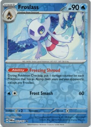 Froslass - 053/167 - Reverse