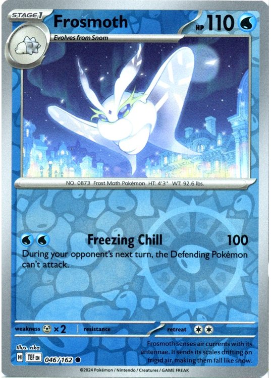 Frosmoth - 046/162 - Reverse