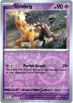 Girafarig – 066/162 – Reverse