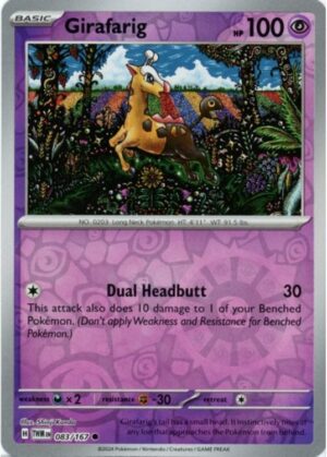 Girafarig - 083/167 - Reverse