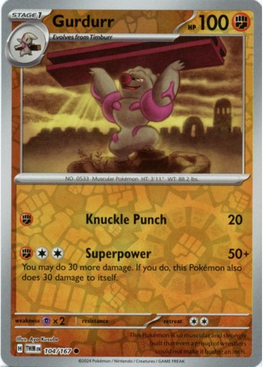Gurdurr - 104/167 - Reverse