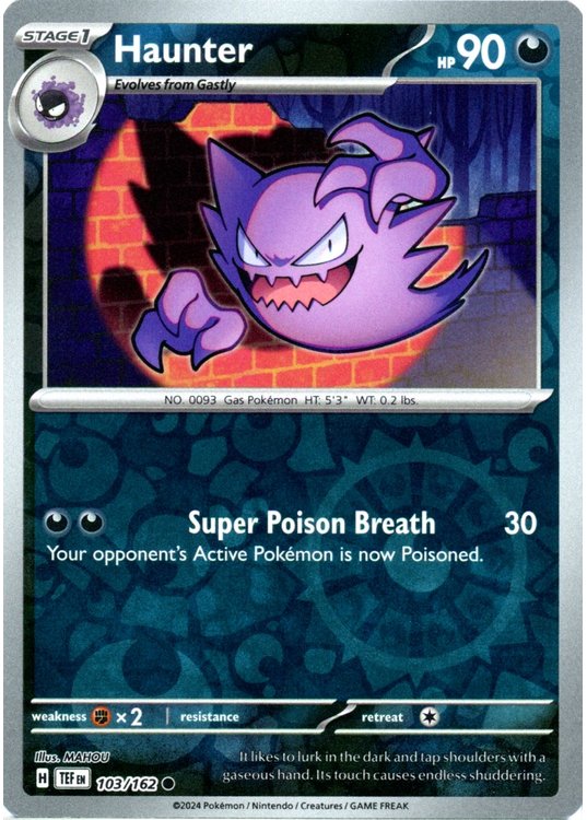 Haunter – 103/162 – Reverse
