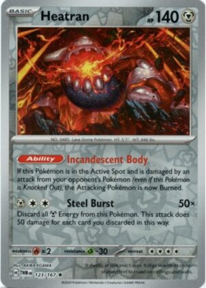 Heatran - 123/167 - Reverse