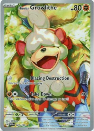 Hisuian Growlithe - 181/167