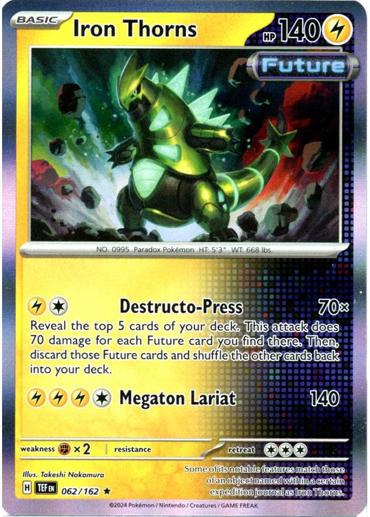 Iron Thorns - 062/162 (Holo)