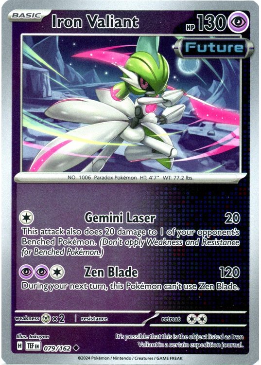 Iron Valiant - 079/162 - Reverse