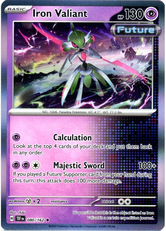Iron Valiant – 080/162 (Holo)