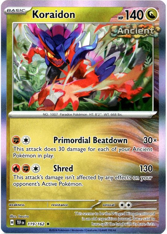 Koraidon - 119/162 (Holo)
