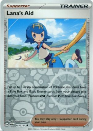 Lana's Aid - 155/167 - Reverse