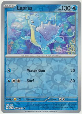 Lapras - 031/142 - Reverse