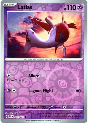 Latias - 067/162 - Reverse