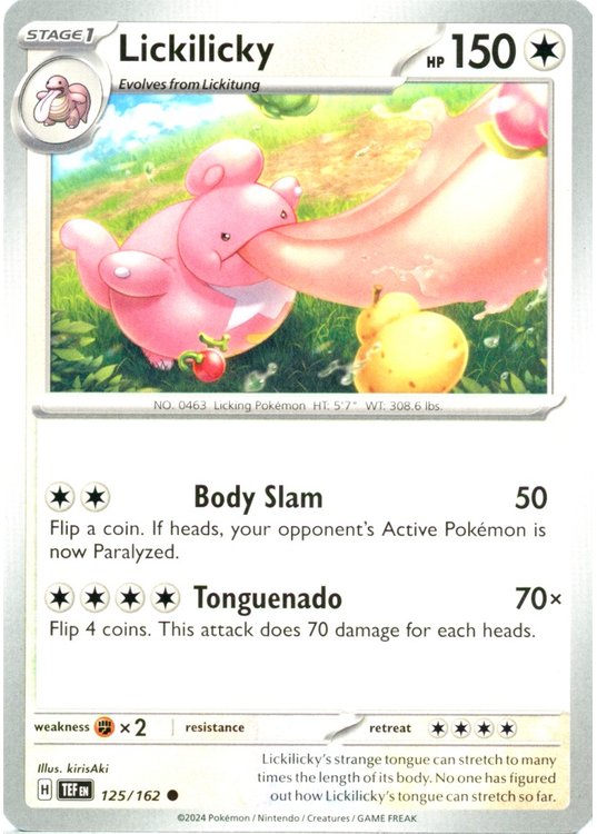 Lickilicky - 125/162