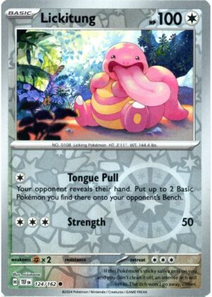 Lickitung - 124/162 - Reverse