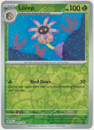 Lileep - 005/142 - Reverse