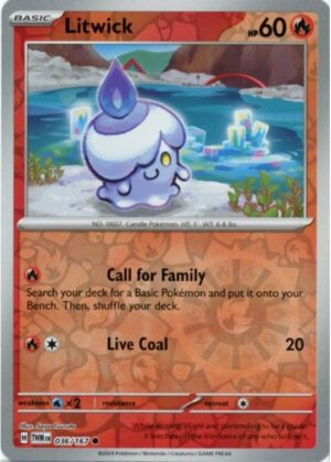 Litwick - 036/167 - Reverse