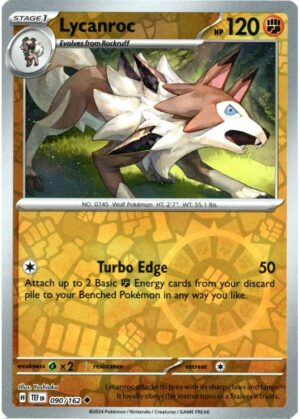 Lycanroc - 090/162 - Reverse