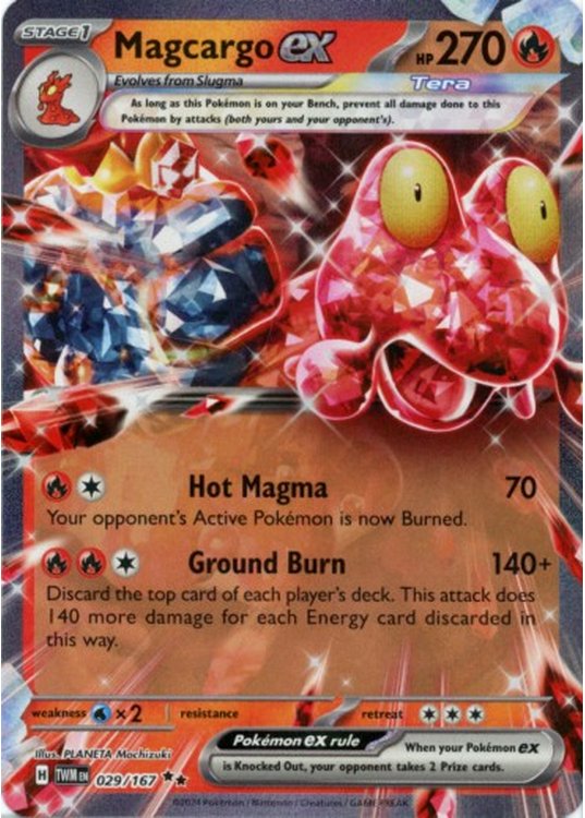 Magcargo ex - 029/167