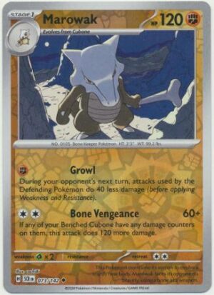 Marowak - 073/142 - Reverse