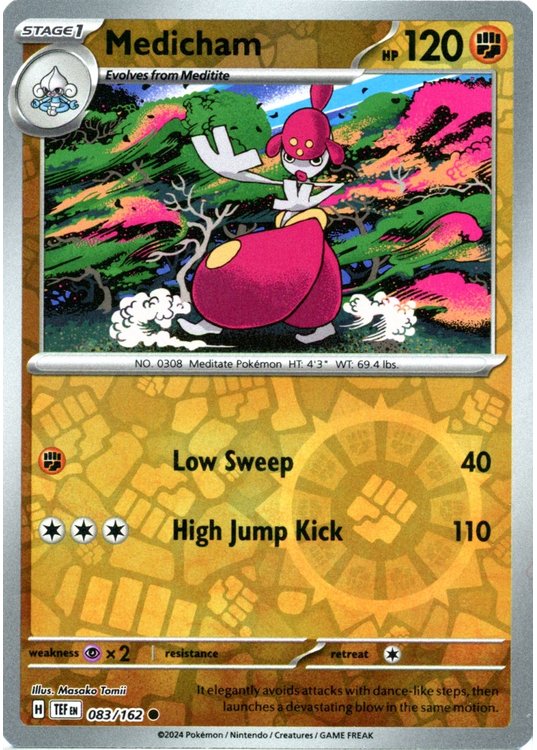 Medicham - 083/162 - Reverse