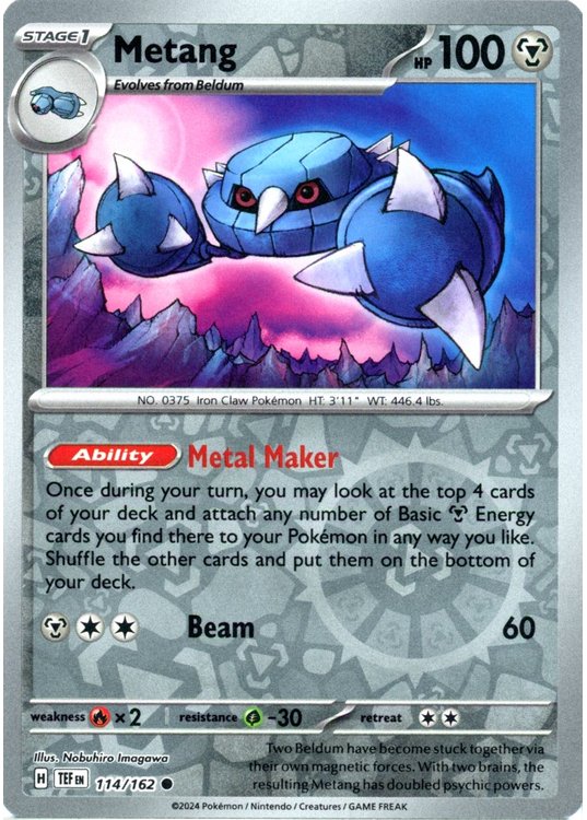 Metang – 114/162 – Reverse