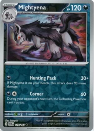 Mightyena - 114/167 - Reverse