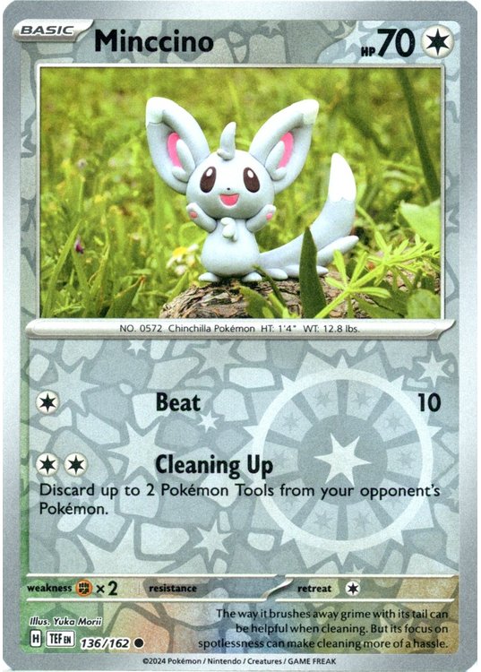 Minccino - 136/162 - Reverse