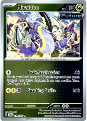 Miraidon - 121/162 - Reverse