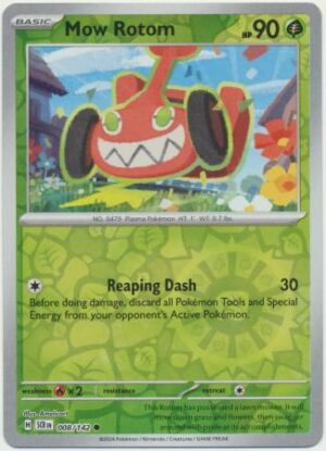 Mow Rotom - 008/142 - Reverse