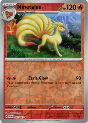 Ninetales - 027/167 - Reverse